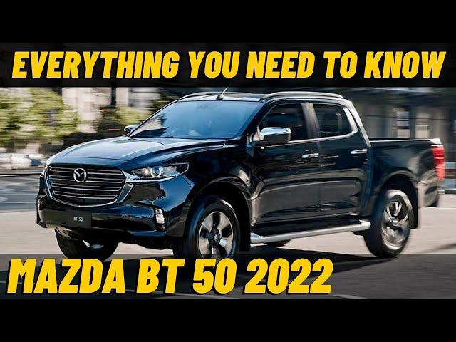 Top Features Of The Mazda BT 50 2022