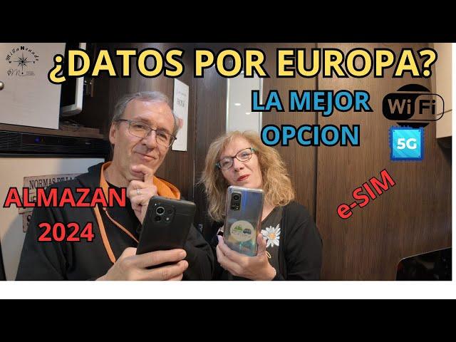 ¿DATOS POR EUROPA? | MILLANEANDO POR EUROPA  en AUTOCARAVANA 