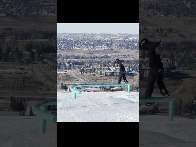 Near Death Stick - Snowboard S Rail #snowboarding #winsport