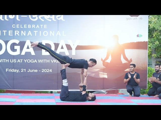 Strength and Harmony | Power performance by Team Shiva | Celebrations Yoga Day 2024