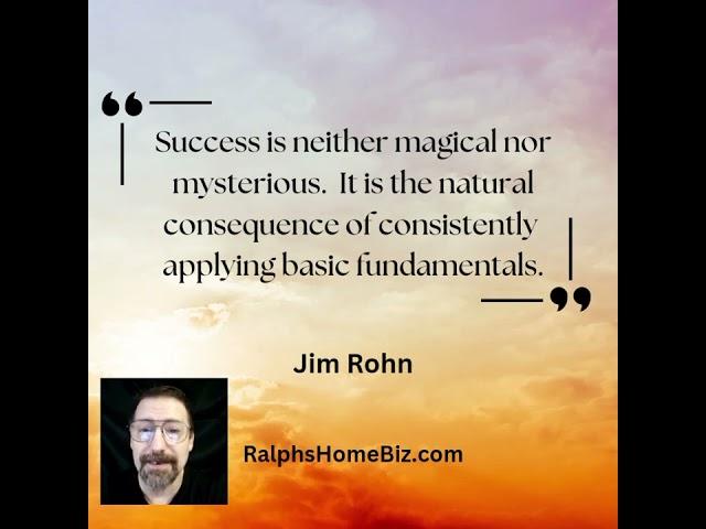 Jim Rohn on Success #jimrohn