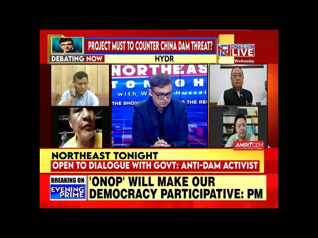 LIVE | EVENING PRIME WITH WASBIR HUSSAIN. BIG DISCUSSION ON ARUNACHAL: HYDRO POLITICS