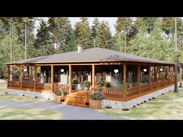 The Ideal Cottage Farmhouse with a Beautiful Wrap Porch !!