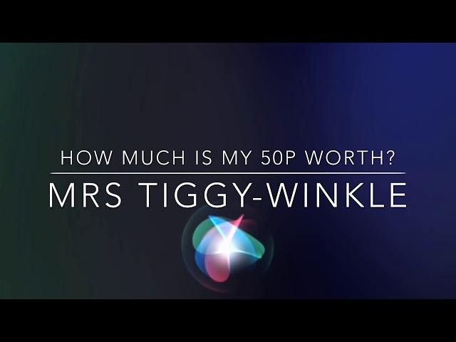 2016 Mrs Tiggy-Winkle 50p - How much is it worth?