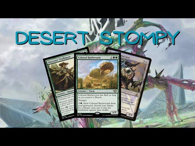 Desert Stompy | 1K Celebration | Magic The Gathering | Thunders Junction | MTG Pioneer