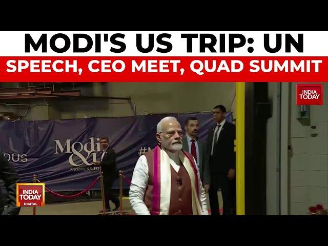 PM Modi's US Visit Concludes: UN Address, Tech CEO Roundtable, Quad Meet