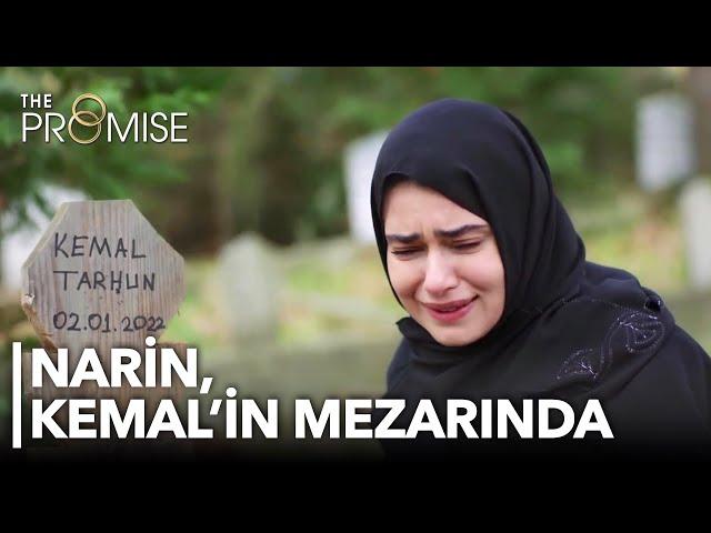 Narin is at Kemal's grave | The Promise Episode 402