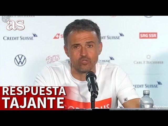 "¿Por qué viene Diego Llorente?": así de contundente fue Luis Enrique en rueda de prensa