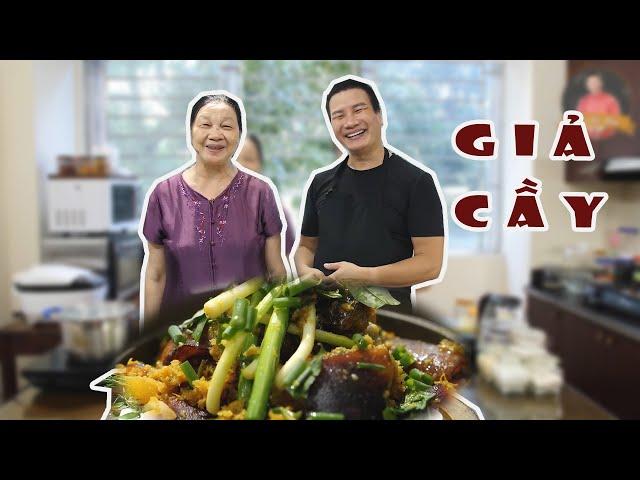 Làm nồi GIẢ CẦY chuẩn gu Hà Nội thơm nức mũi I Cùng Cháu Vào Bếp