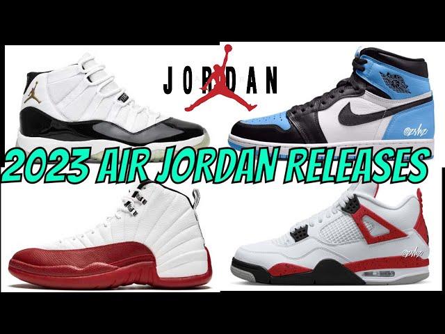 2023 Air Jordan Release Dates June - December