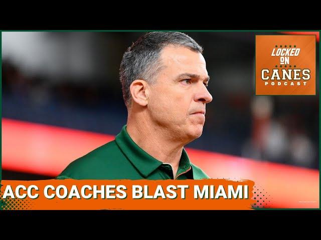 EXPOSED: ACC Coaches ANONYMOUSLY BLAST Miami | Is the U Becoming College Football's VILLAIN Again?