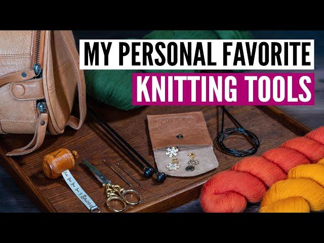 What's in my project bag? Essential knitting tools!