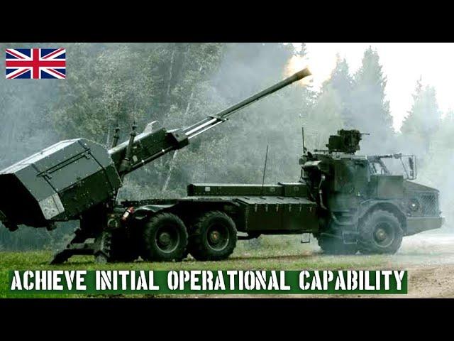 British Army’s Archer 155mm SHP to reach Initial Operational Capability