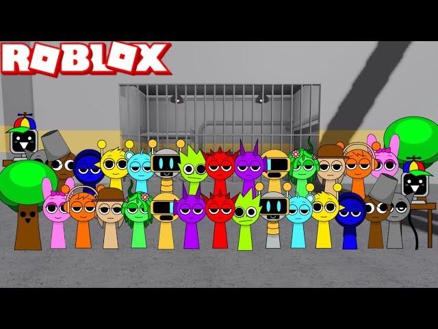 Sprunki Raddy Playing Sprunki Barry's Prison Run Obby | ROBLOX | Incredibox Sprunki