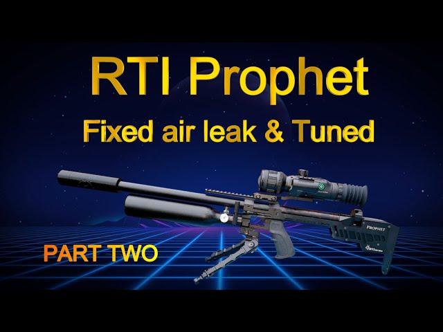 The RTI Prophet -- Fixed air leak & tuned (PART TWO)