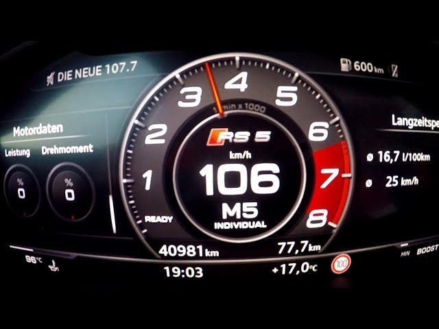 Audi RS5-R ABT Acceleration 0 - 100 km/h [ 2.9 V6 Biturbo | 530 HP ]