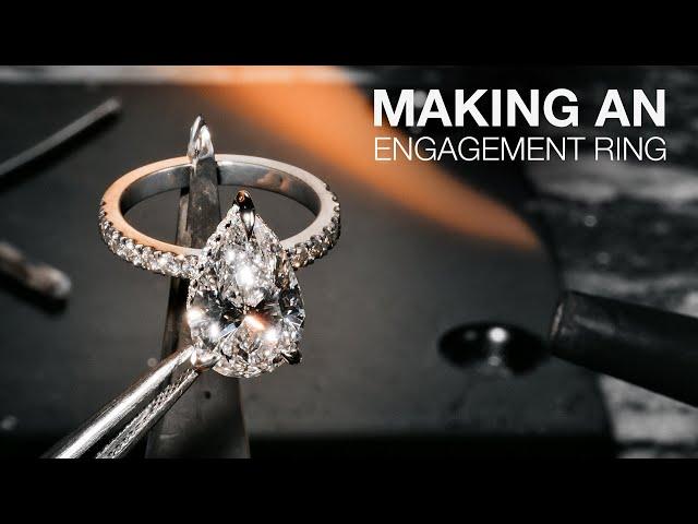 Crafting a Stunning 5ct Engagement Ring from Scratch