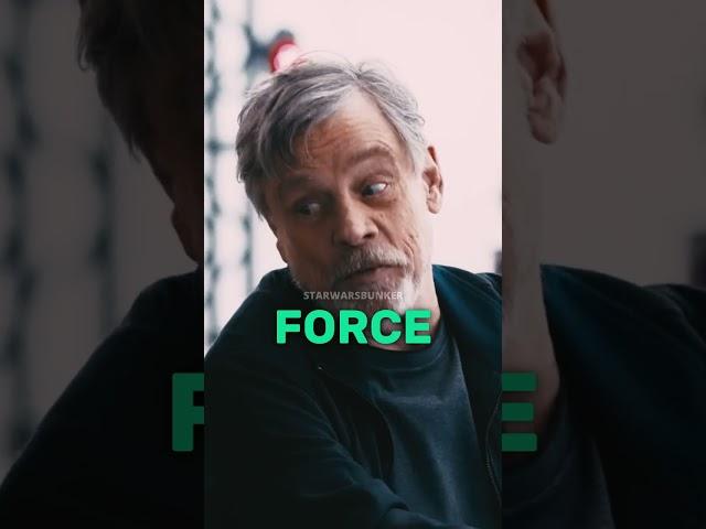 Mark Hamill Doesn't Need the "FORCE" Explained to Him (Luke Skywalker Edit) #shorts