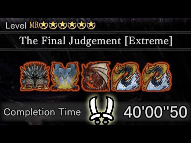 [MHW:I] The Final Judgement [Extreme] Every Other Day Until Wilds #49 (Dual Blades Only)