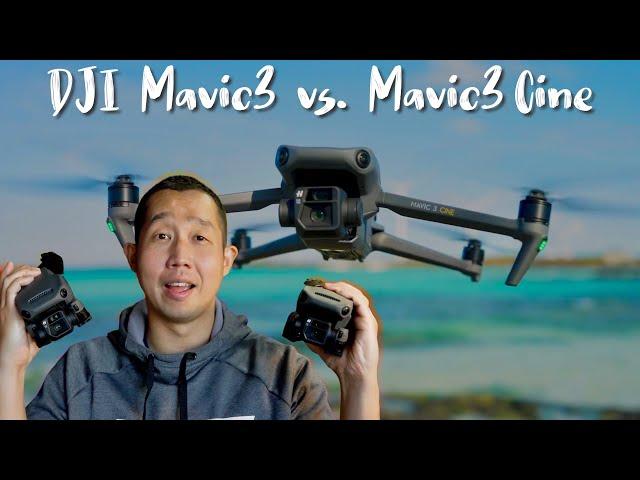 DJI 매빅3 vs. 매빅3시네 - 뭘 살까 고민된다면 이 리뷰를 꼭 보세요!