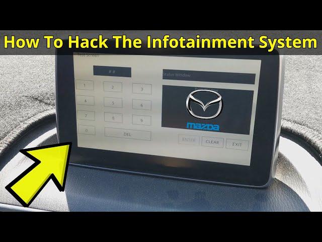 Mazda Hack - How To Access The Infotainment Diagnostics Menu