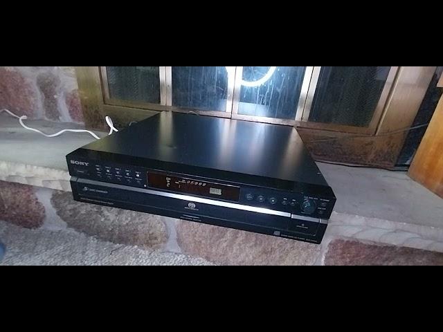 Sony 5-Disc SCD-CE595 Super Audio CD Changer SA 5.1 Ch Player