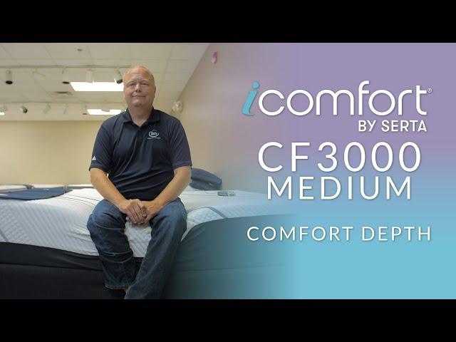 Serta iComfort CF3000 Medium Mattress Comfort Depth 3