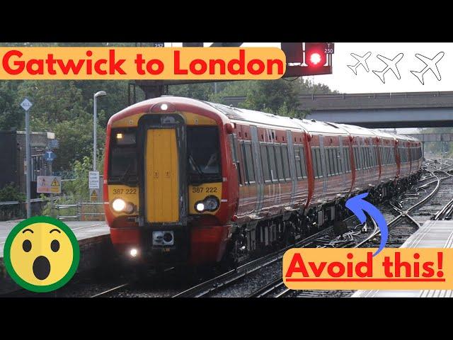 How to get from gatwick airport to london? Gatwick Express review