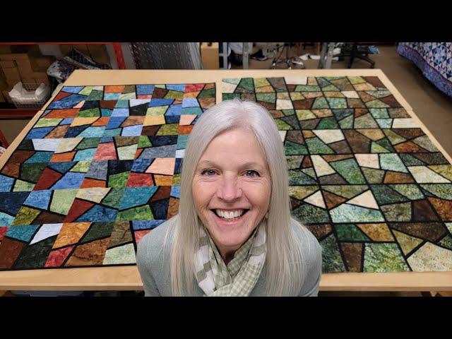 Donna's New **VERY EASY** Quilt Pattern "MOSAIC" *************FREE PATTERN*************