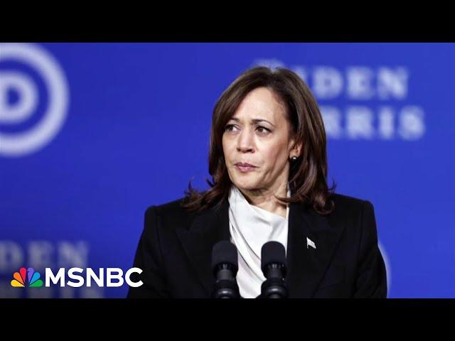 Kamala Harris campaign focuses in on battleground states as Governors Shapiro and Whitmer host rally
