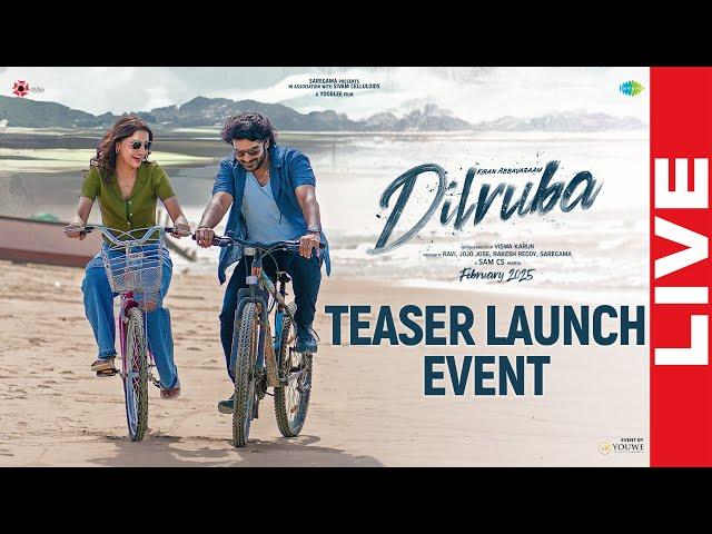 Dilruba Movie Teaser Launch Event LIVE | Kiran Abbavaram | Rukshar Dhillon | YouWe Media