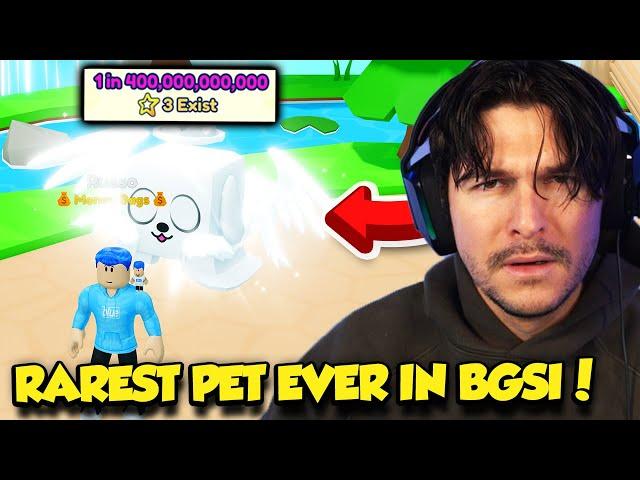 Only 3 Of THIS PET EXIST In Bubble Gum Simulator Infinity...