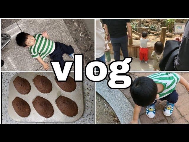 [육아살림vlog] 우리가족은 넘어가나 했더니 신랑이 확진...️