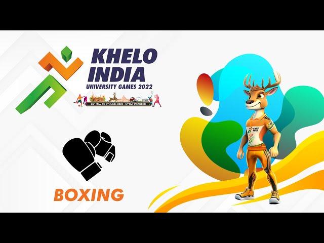 BOXING LIVE  SEMI FINALS - Khelo India University Games 2022 | DD Sports