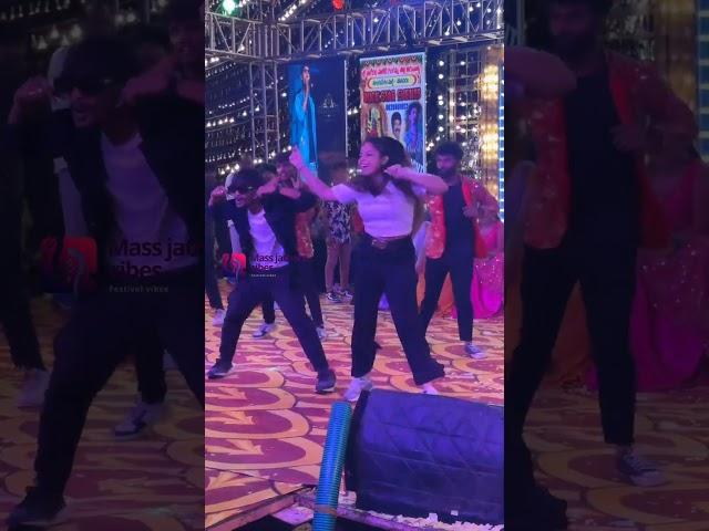 Dhee teju Amazing dance vibes - choododhu antuna song Festivel Highlights! #dhee #teju #massjathara