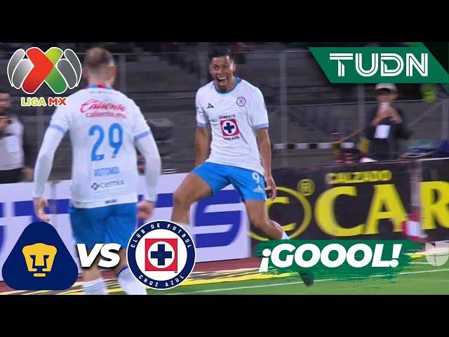 ¡GOL DE VESTIDOR! Ángel Sepúlveda no FALLA | Pumas 0-1 Cruz Azul | Liga Mx -AP2024 - J14 | TUDN