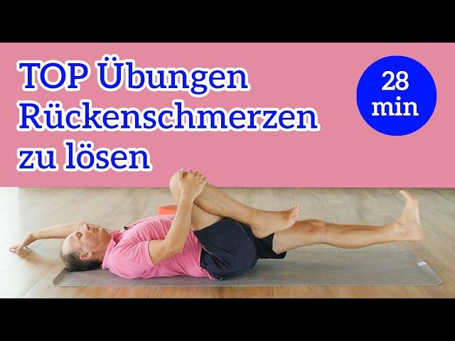 Rückenschmerzen mit Yoga lösen