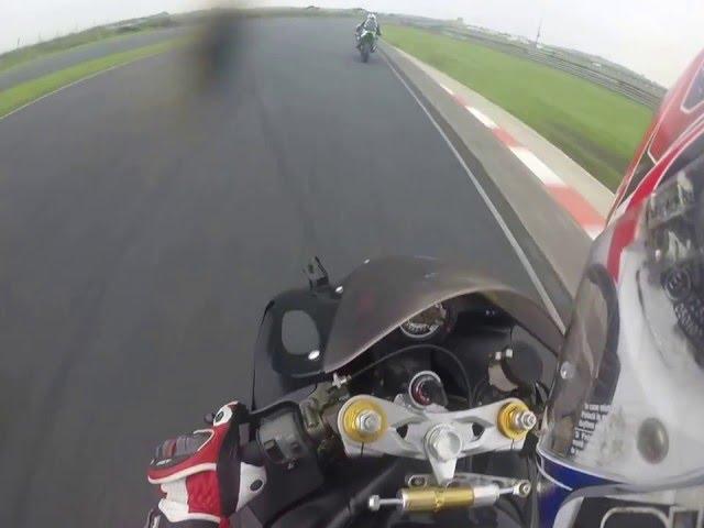 Kirkistown Northern Ireland Track Day Fun! Kawasaki Ninja 636r 150+mph