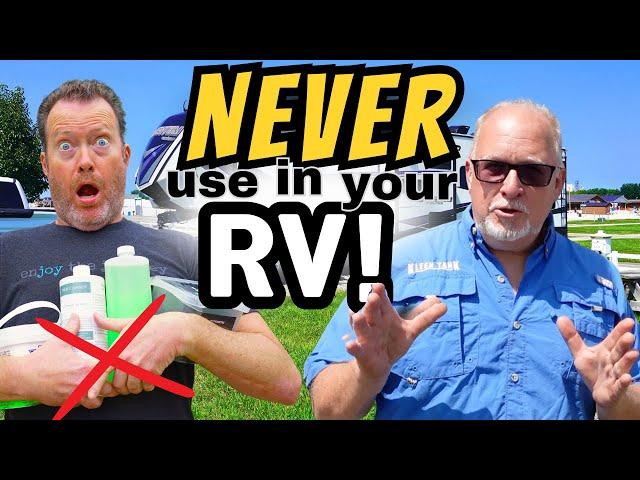 RV Products That Damage Your RV! Black & Grey Tank Cleaning Myths