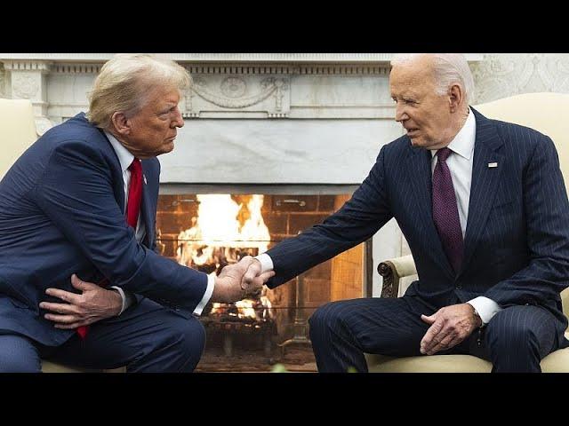 USA : de retour à Washington, Trump rencontre Biden à la Maison Blanche