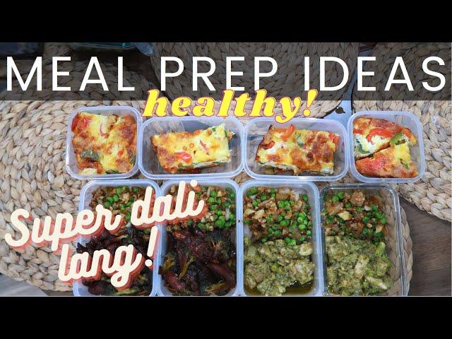 Meal Prep Ideas na Madali, Masarap at Healthy | Low Carb Meal Prep | Nutritious Meals