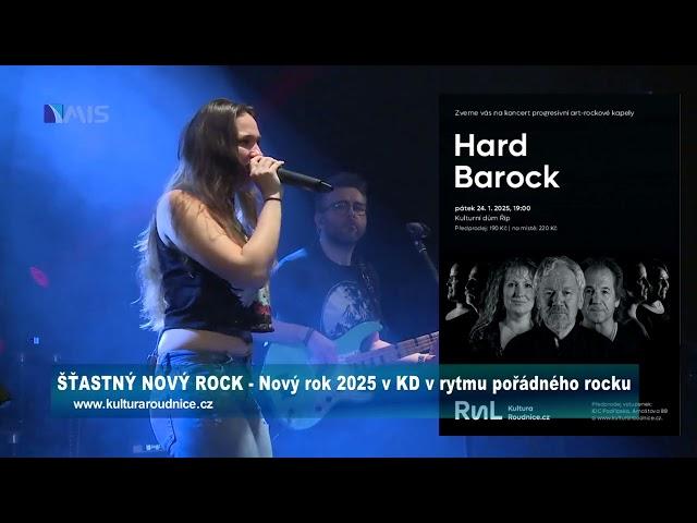 Nový rok 2025 v rytmu pořádného rocku v KD