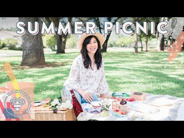 PERFECT PICNIC for Summer  Honeysuckle