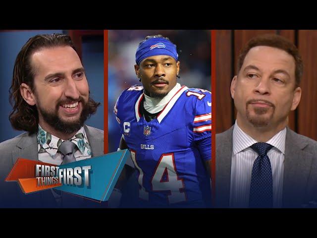 Bills trade Stefon Diggs to Texans, Nick drops banner, BUF contenders? | NFL | FIRST THINGS FIRST