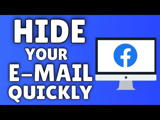 How To Hide Email On Facebook 