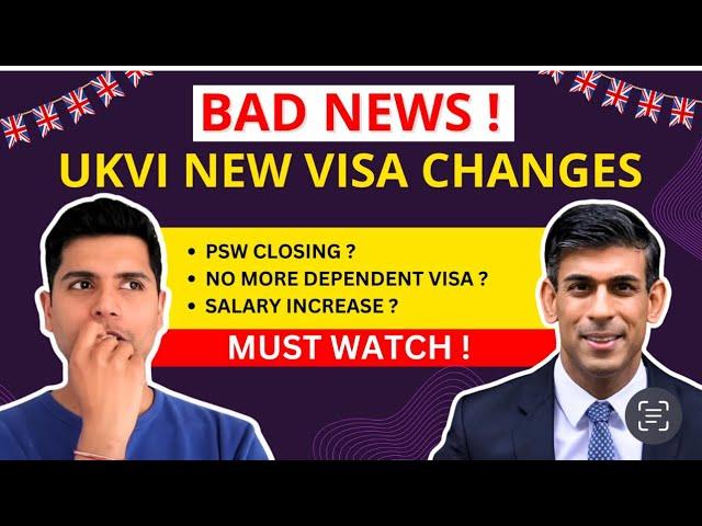 UKVI NEW VISA CHANGES| BAD NEWS FOR STUDENTS IN UK|STUDY IN UK