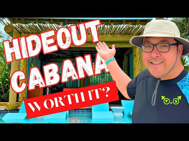 Brand New $3000 Cabanas At Hideaway Beach  FULL Review