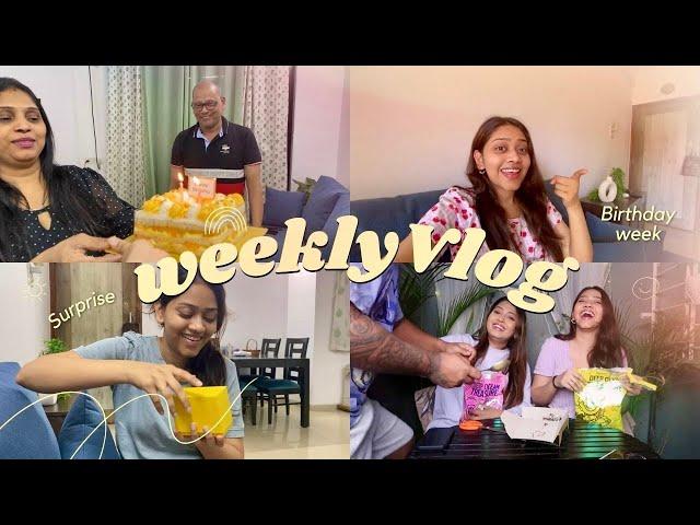 I GOT EARLY BIRTHDAY SURPRISE   | special weekly vlog 