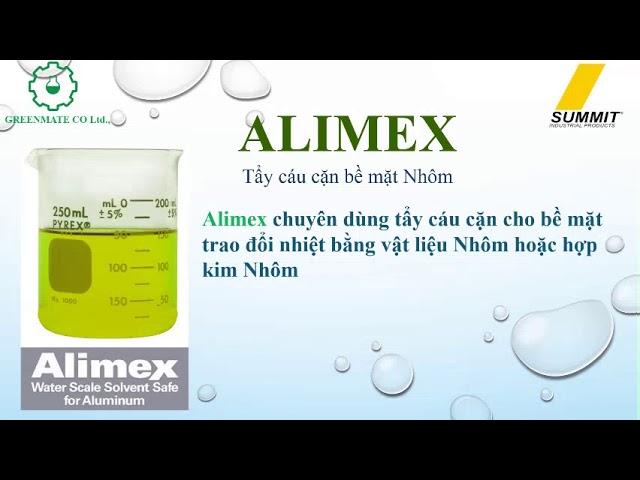 Chất tẩy cáu cặn Alimex - An toàn cho Nhôm