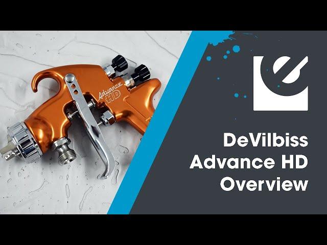 Devilbiss Advance HD Spraygun Breakdown - Elmbridge UK